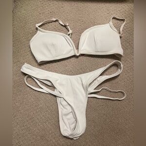 SOMERFIELD SWIM White Bikini Set